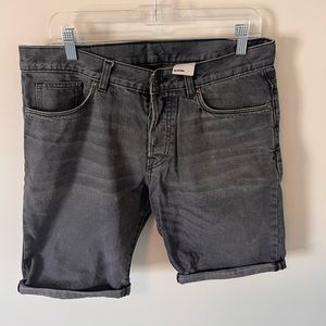 H&M Grey Denim Shorts